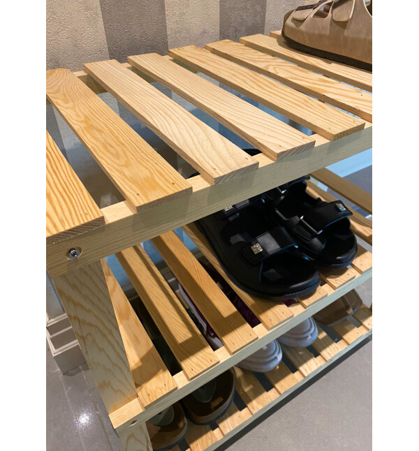 Ahşap Banyo Rafı 3 Katlı Banyo Düzenleyici Raf Kitaplık Ayakkabılık Çiçeklik ve Saksılık Çok Amaçlı Organizer mob144