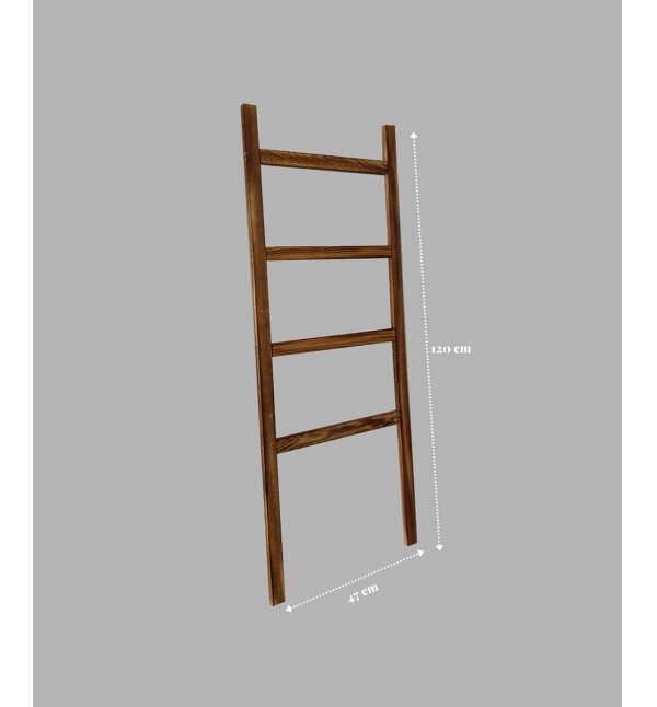 Dekoratif Merdiven Havluluk Bahçe Ve Banyo Çok Amaçlı Organizer Mob127