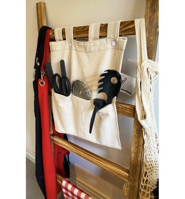 Dekoratif Merdiven Havluluk Bahçe Ve Banyo Çok Amaçlı Organizer Mob127