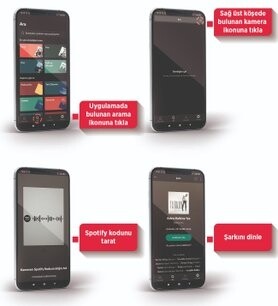 Kendin Tasarla Kişiye Özel Fotoğraflı Polaroid Tasarım Spotify Şarkı Barkodlu Masaüstü Plak Fotoğraf Çerçevesi