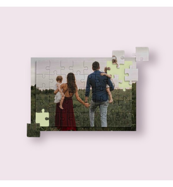 Kişiye Özel Puzzle 99 Parça Yapboz Sevgililer-Anneler-Babalar-Doğum Günü Hediyesi Sevgiliye-Arkadaşa-Aileye