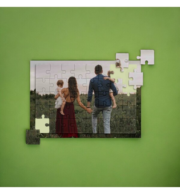 Kişiye Özel Puzzle 99 Parça Yapboz Sevgililer-Anneler-Babalar-Doğum Günü Hediyesi Sevgiliye-Arkadaşa-Aileye