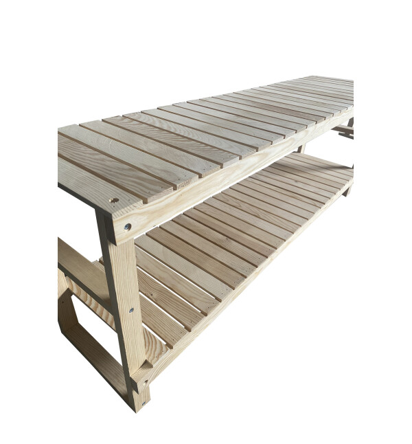 Tv Sehpası Raflı Tv Ünitesi Televizyon Sehpası Natural mob194