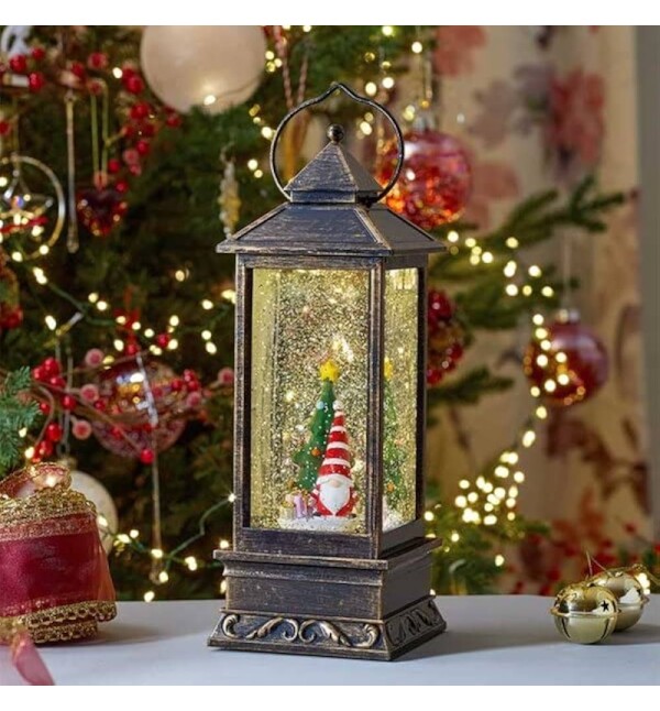 Premium Melek Figürlü Işıltılı Kar Küresi