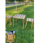 Çantalı Kamp Ve Piknik Masa Sandalye Seti Ahşap Katlanabilir Taşınabilir Masa Sandalye Ykm Mob191
