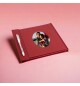 Kişiye Özel 12 Adet 10x10 Fotoğraf Baskısı Dahil Beyaz Kalemli Kırmızı Anı Defteri Sevgililer Günü Hediyesi