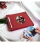 Kişiye Özel 12 Adet 10x10 Fotoğraf Baskısı Dahil Beyaz Kalemli Kırmızı Anı Defteri Sevgililer Günü Hediyesi