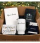 Kişiye Özel Tasarlanan 480 Ml Çelik Termos Defter Filtre Kahve Motto Kart Hediye Sepeti